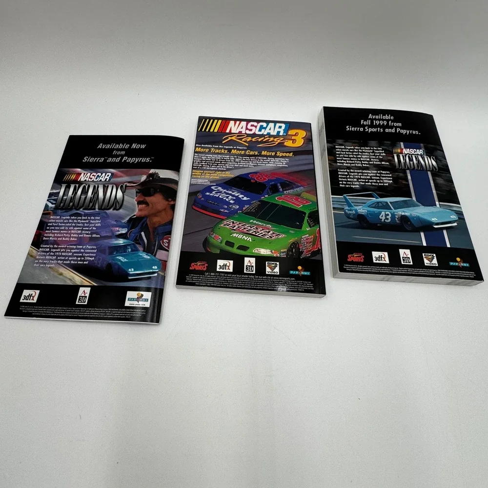 NASCAR Acceleration Pack Racing 3 Legends Expansion PC Game Box Set